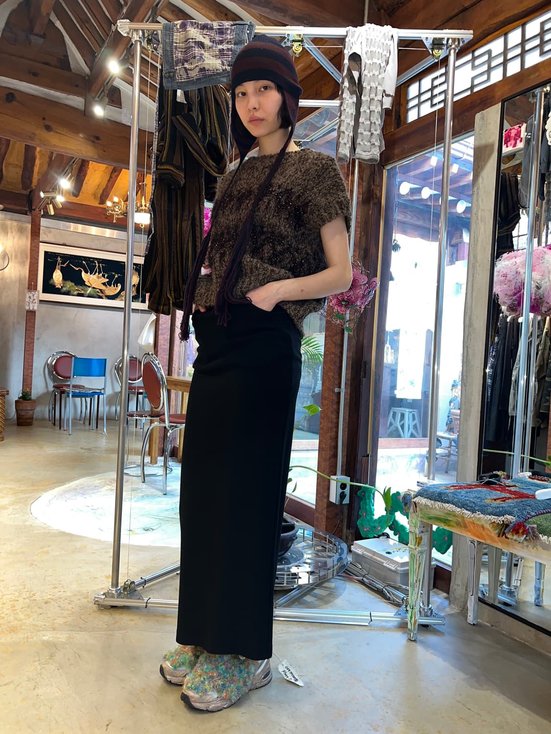 Roberto Collina metallic threading knit 상품이미지8