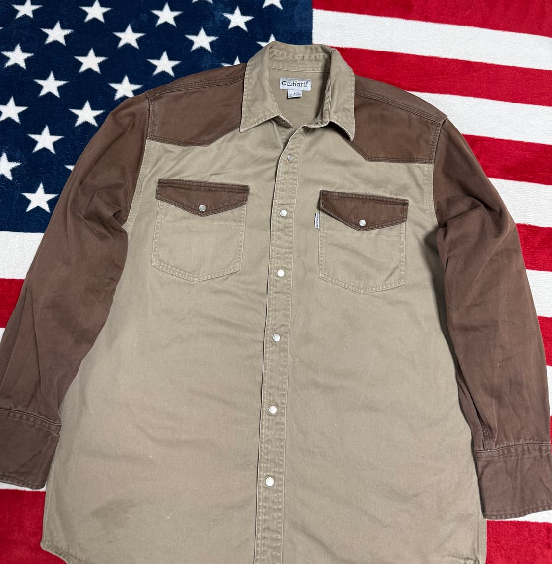 칼하트웨스턴셔츠 워크웨어 carharrt westenshirt 워크셔츠 상품이미지4
