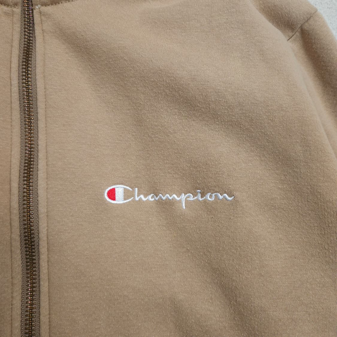 챔피온 투웨이 지퍼 쉐르파 후드 집업 XL 상품이미지5