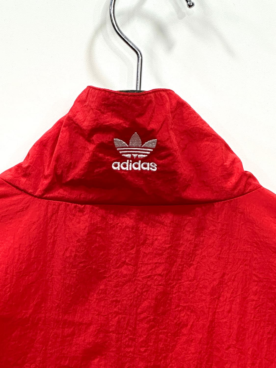 아디다스 투웨이 빅트레포일 바람막이 레드 S 상품이미지4