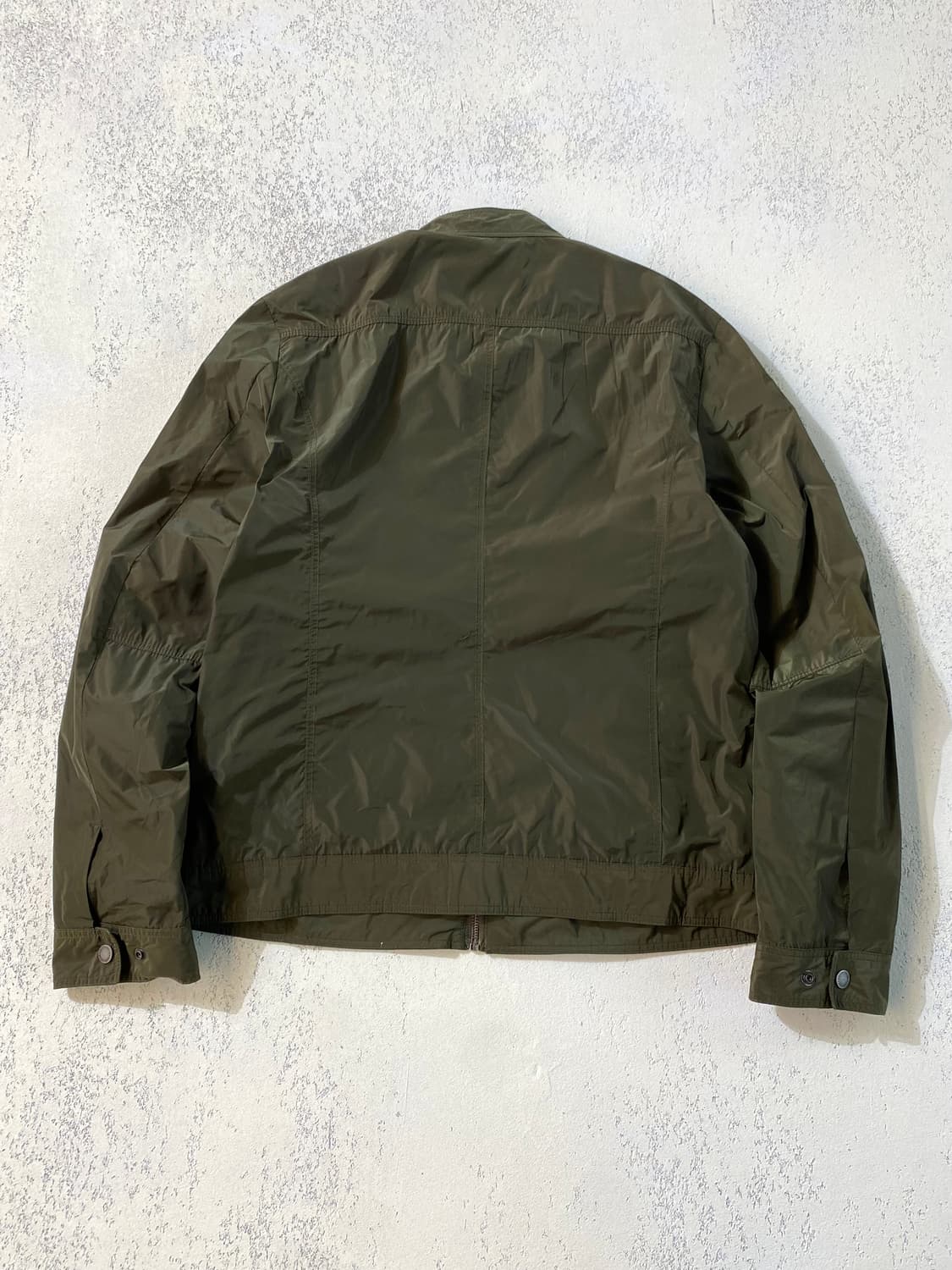 [105] INTERMEZZO 인터메조 카키 폴리쉘 집업 자켓 상품이미지7