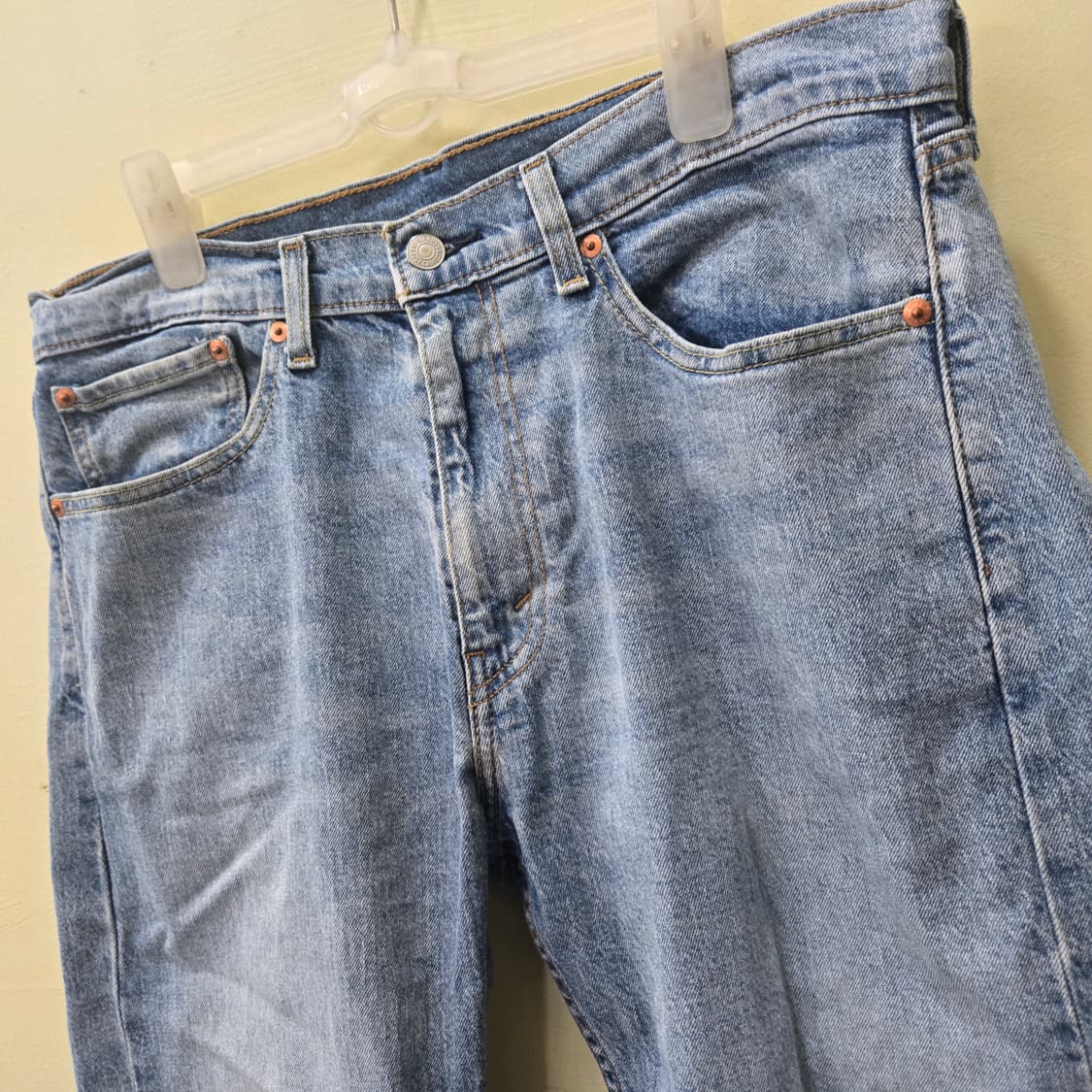 [W34 L30] Levi’s 505 레귤러 스트레이트 데님 상품이미지2