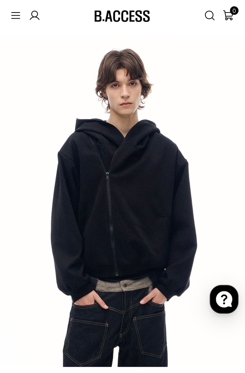 비엑세스 후드재킷 상품이미지1