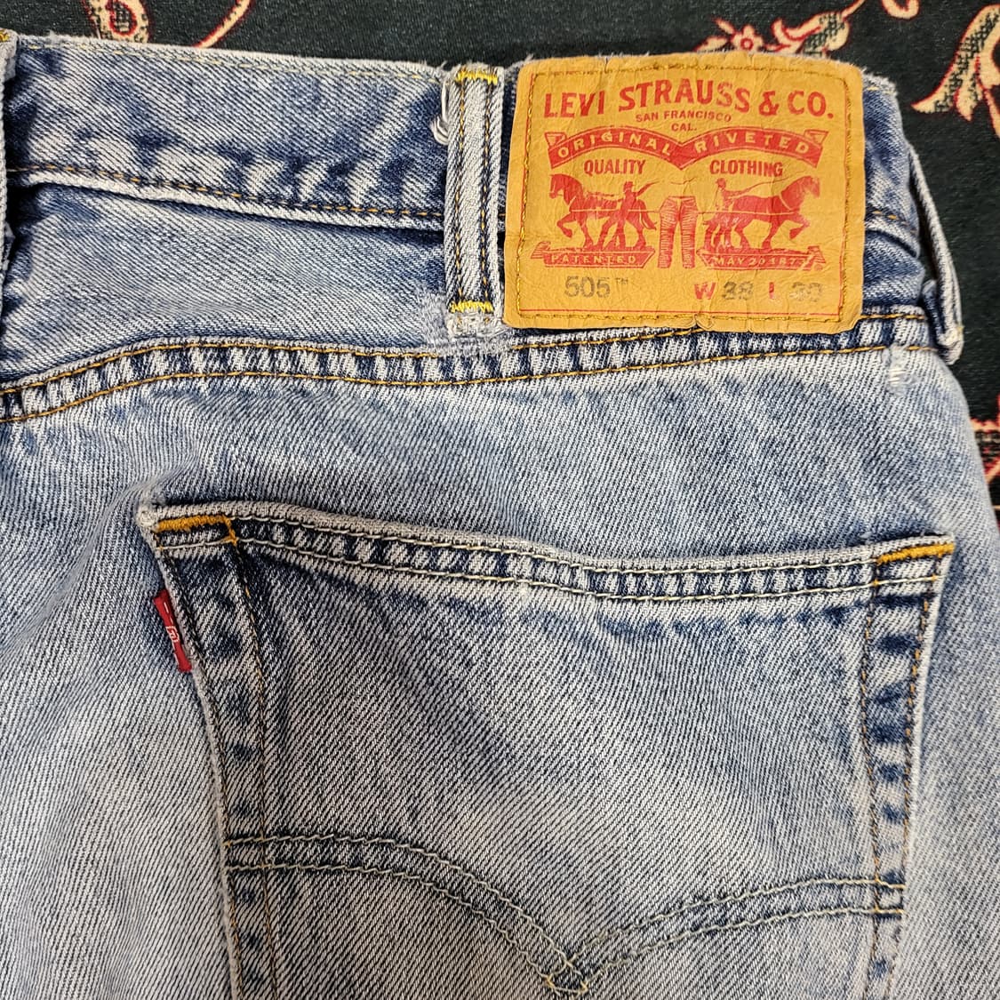리바이스 청바지 505 (38) 상품이미지8