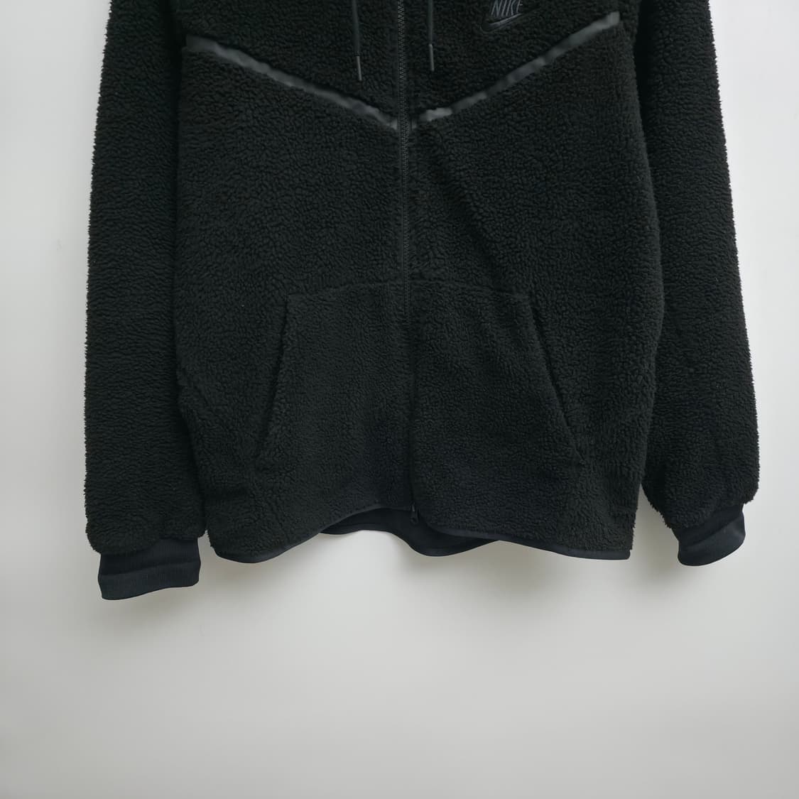 [XL] 나이키 테크 후리스 후드 집업 블랙 상품이미지3