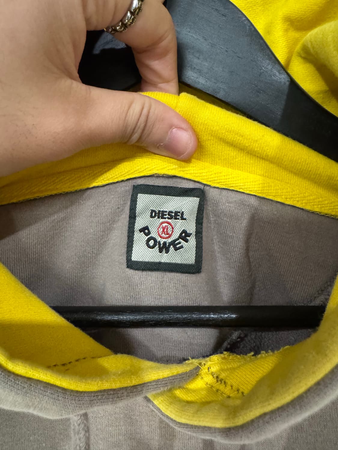 Diesel 디젤 파워 루즈핏 후드티 상품이미지4