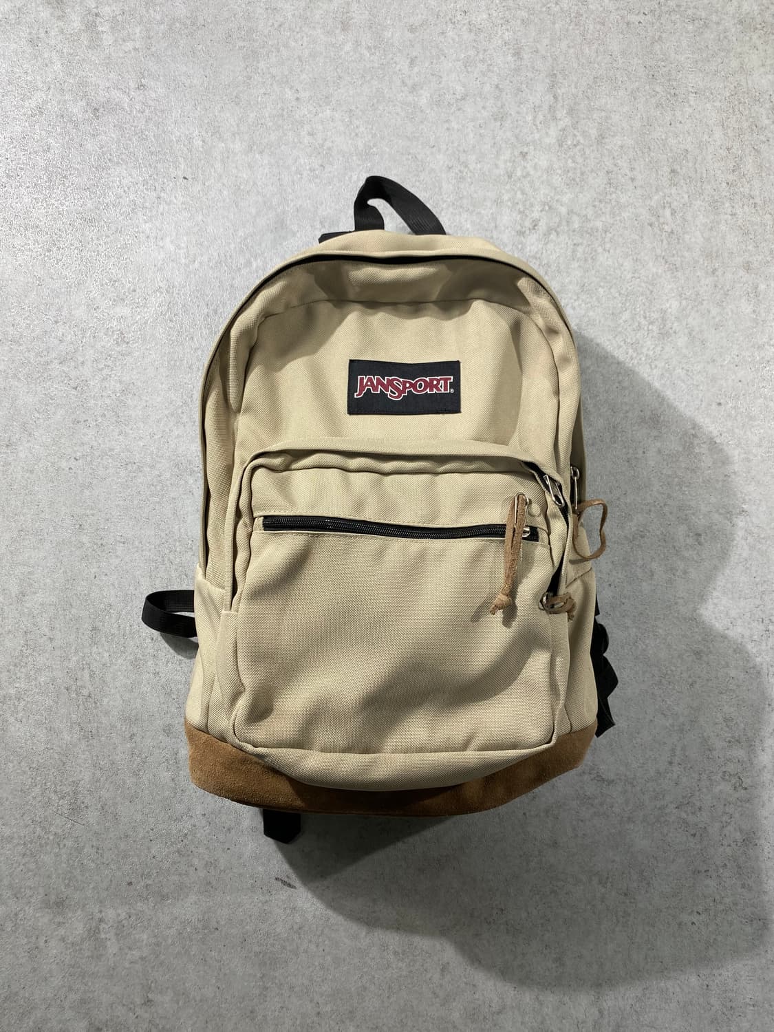 [39*54] Jansport 잔스포츠 스웨이드 바텀 백팩 상품이미지1