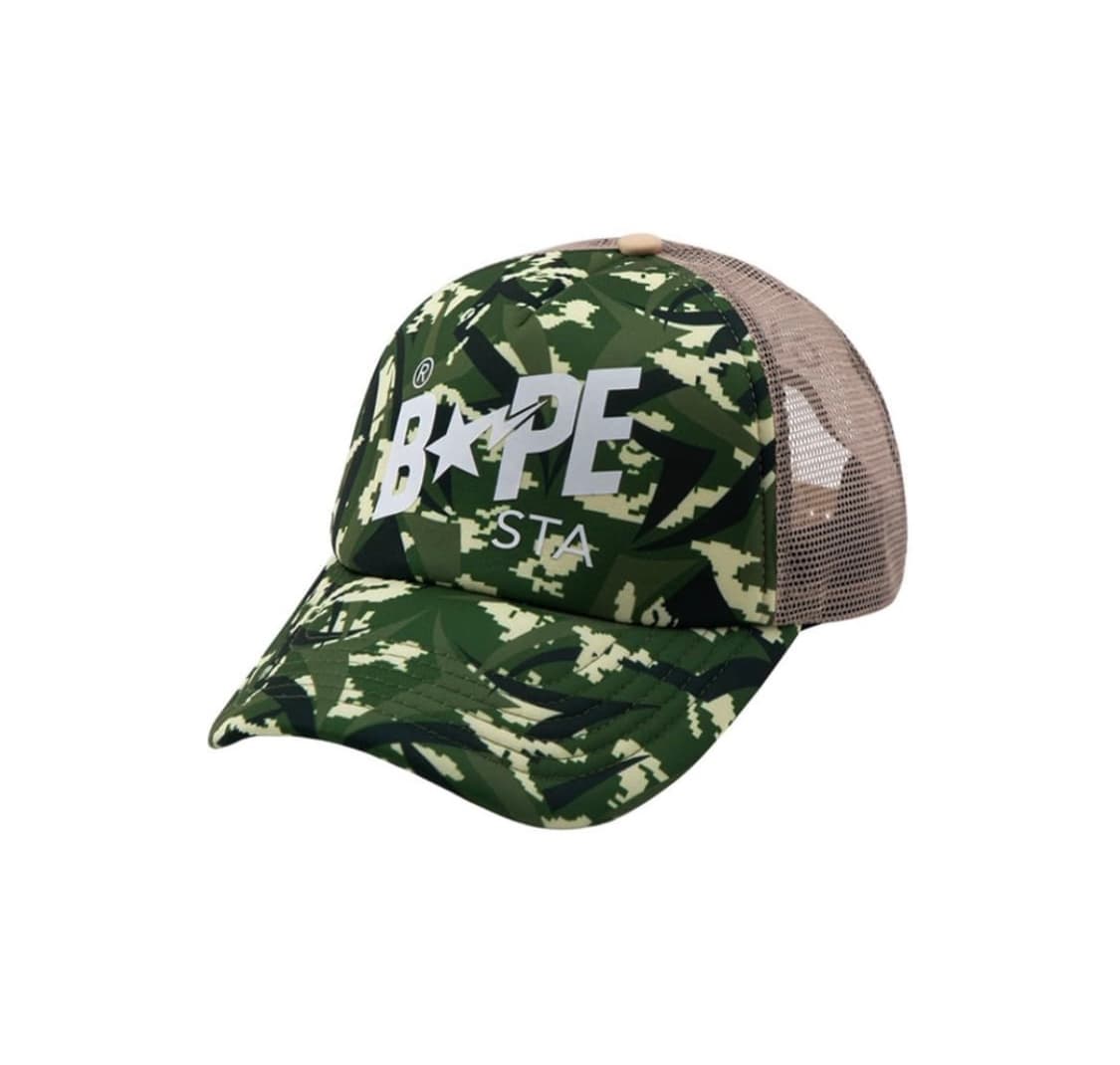 베이프 밀리터리 매쉬캡 상품이미지1