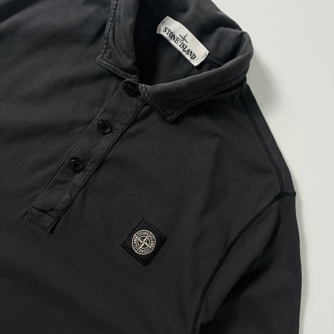Stone island  스톤 아일랜드 스트레치 코튼 피케 폴로셔츠  상품이미지2