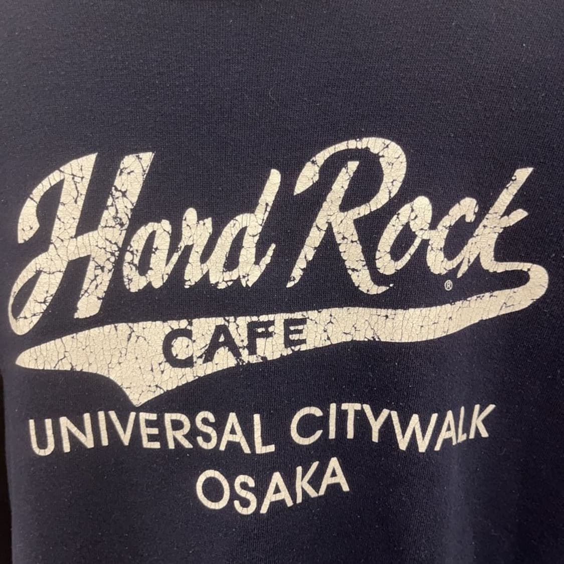 하드락카페 올드스쿨 빈티지 디스트로이드 로고 맨투맨 M C09112 상품이미지7