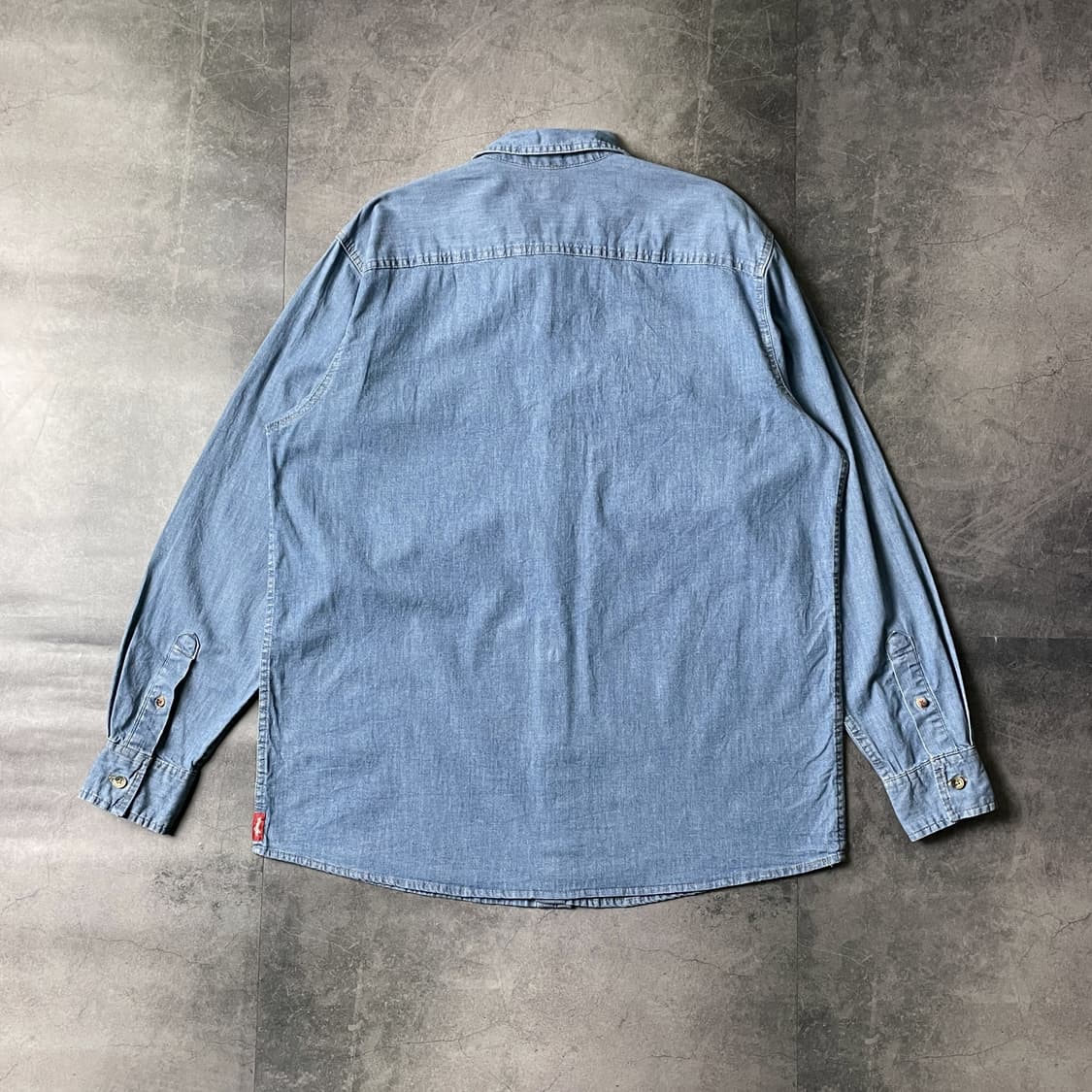 WRANGLER 랭글러 빈티지 데님 코튼셔츠 A00304 상품이미지6