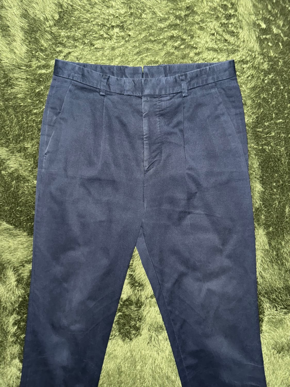 Hugo boss 휴고보스 재팬 빈티지 워싱 코튼 트라우저 네이비 상품이미지5