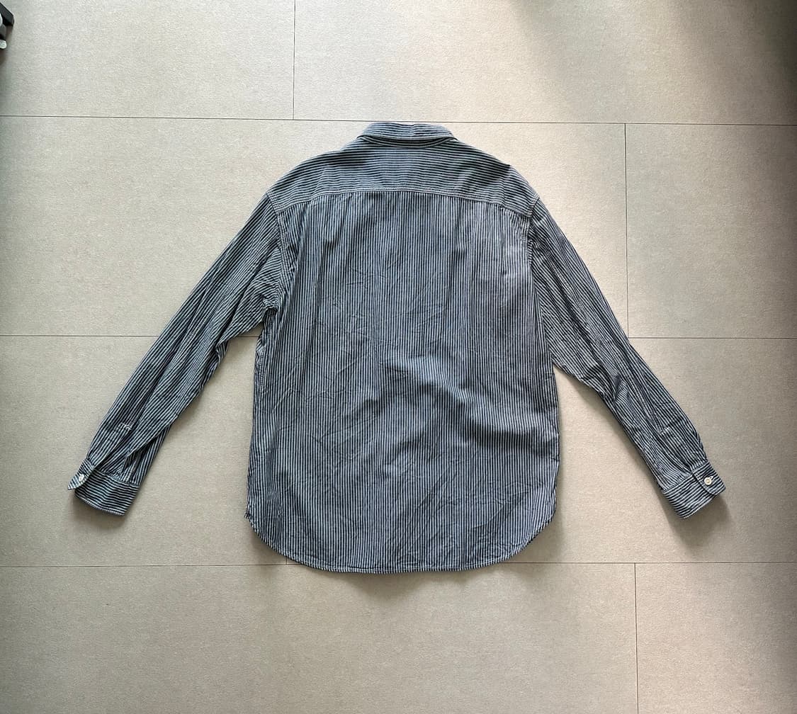 [L] 유니클로 샴브레이 히코리 셔츠 상품이미지3