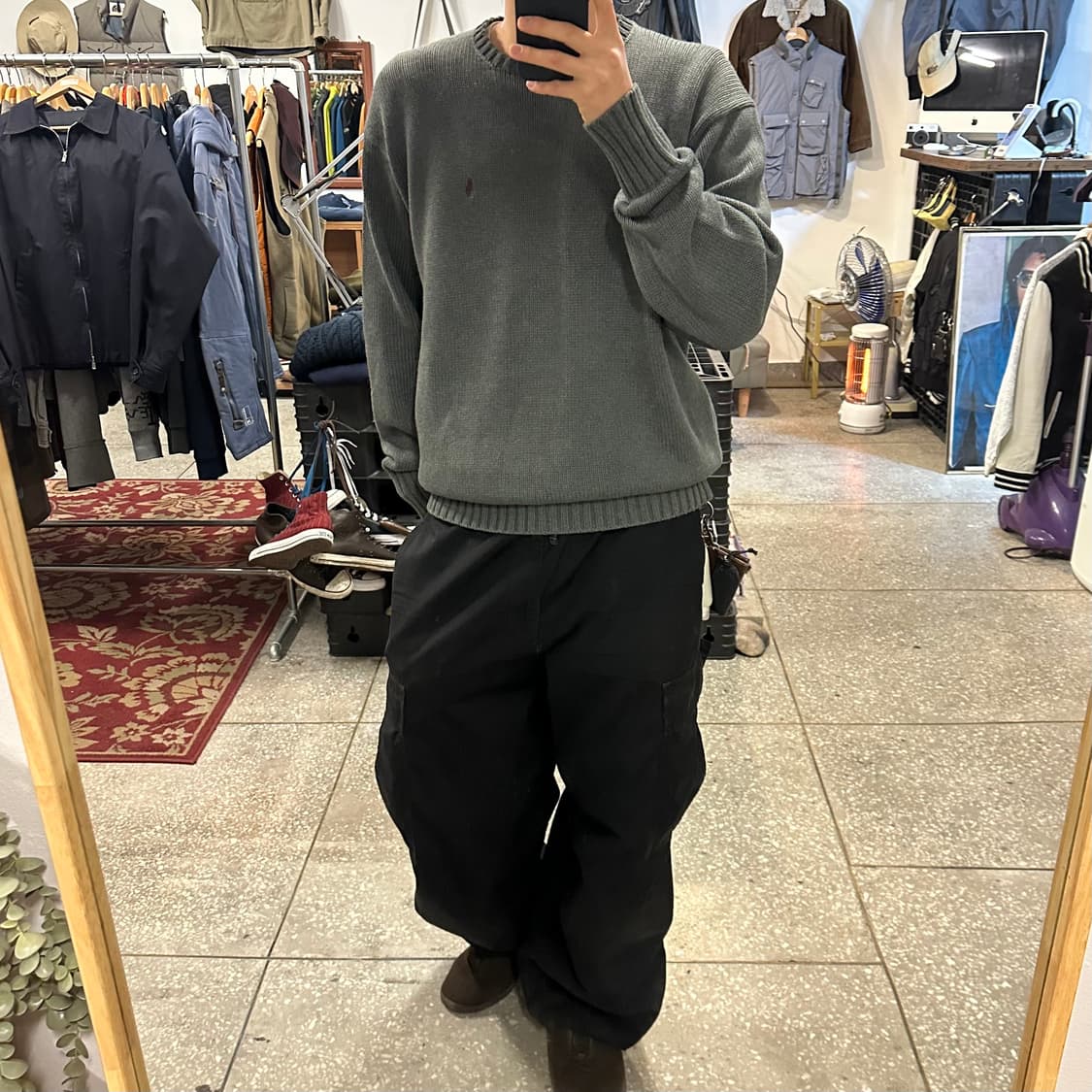 폴로 코튼 니트 상품이미지3