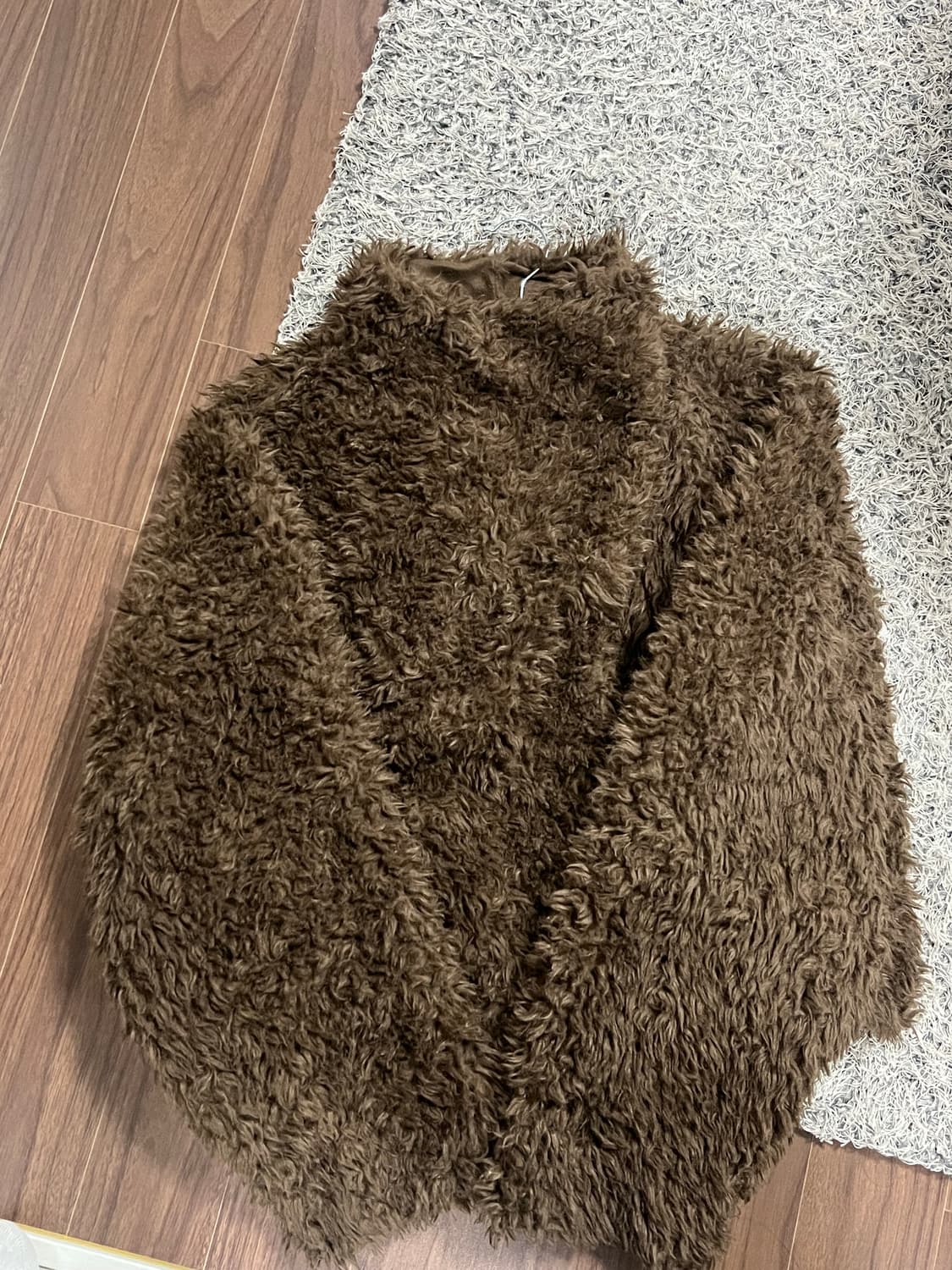 브라운 퍼 자켓 상품이미지3