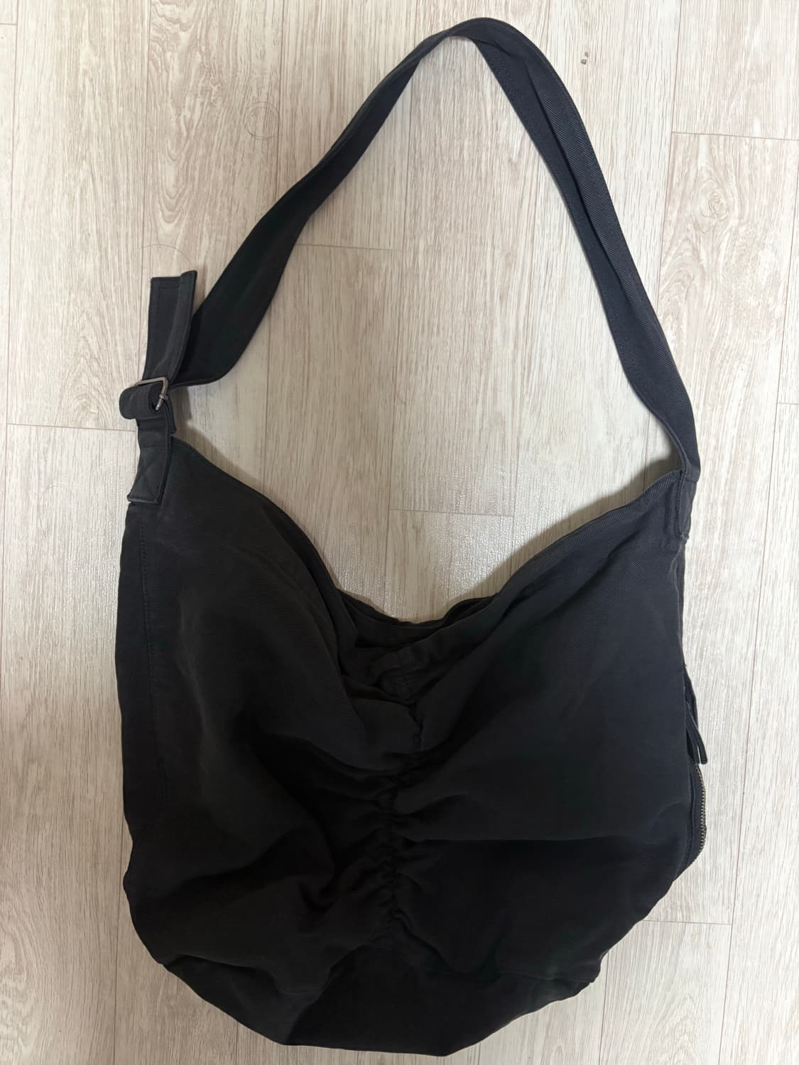 밀로아카이브 데님 로우 셔링백 상품이미지2