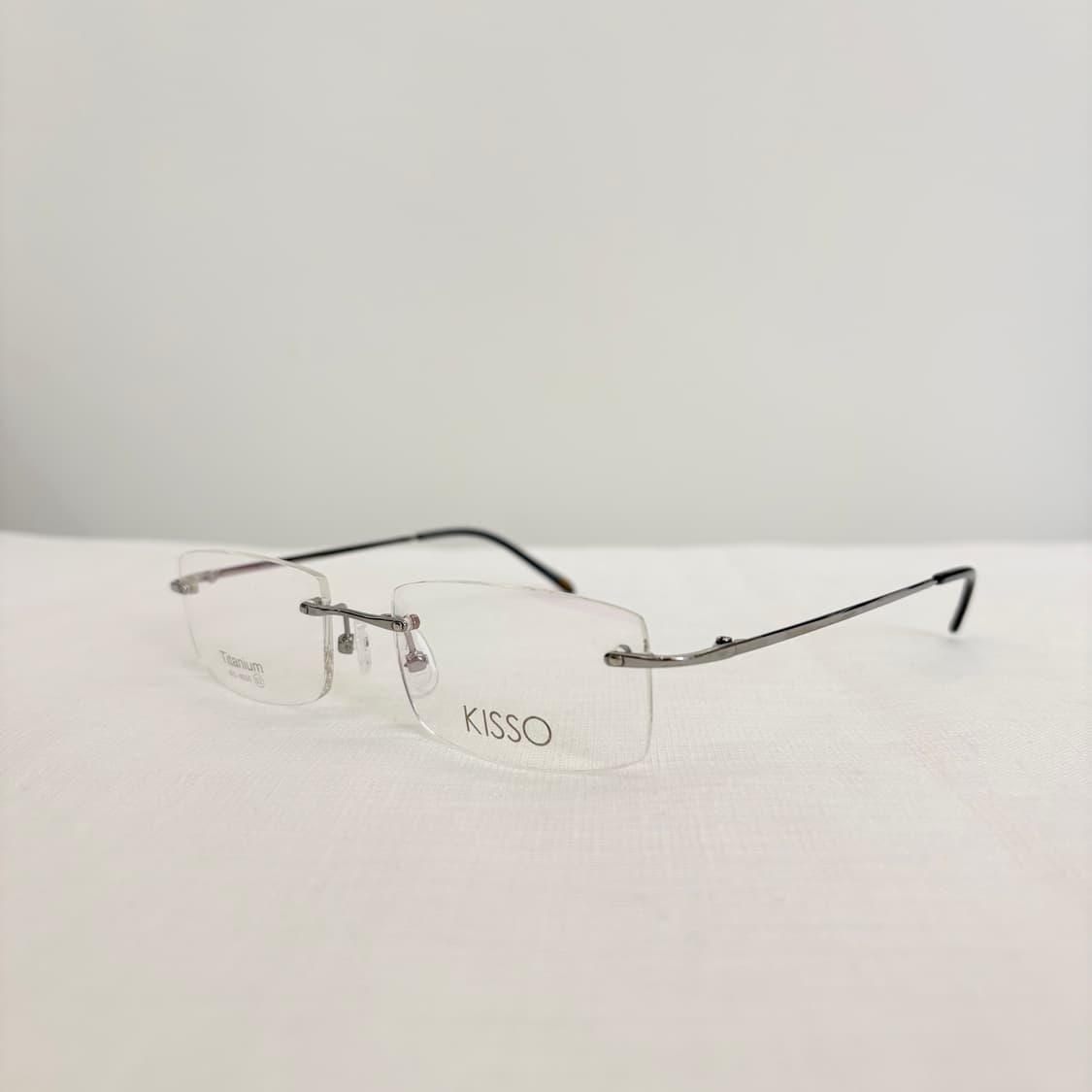 KISSO 실버 무테 빈티지안경 상품이미지2