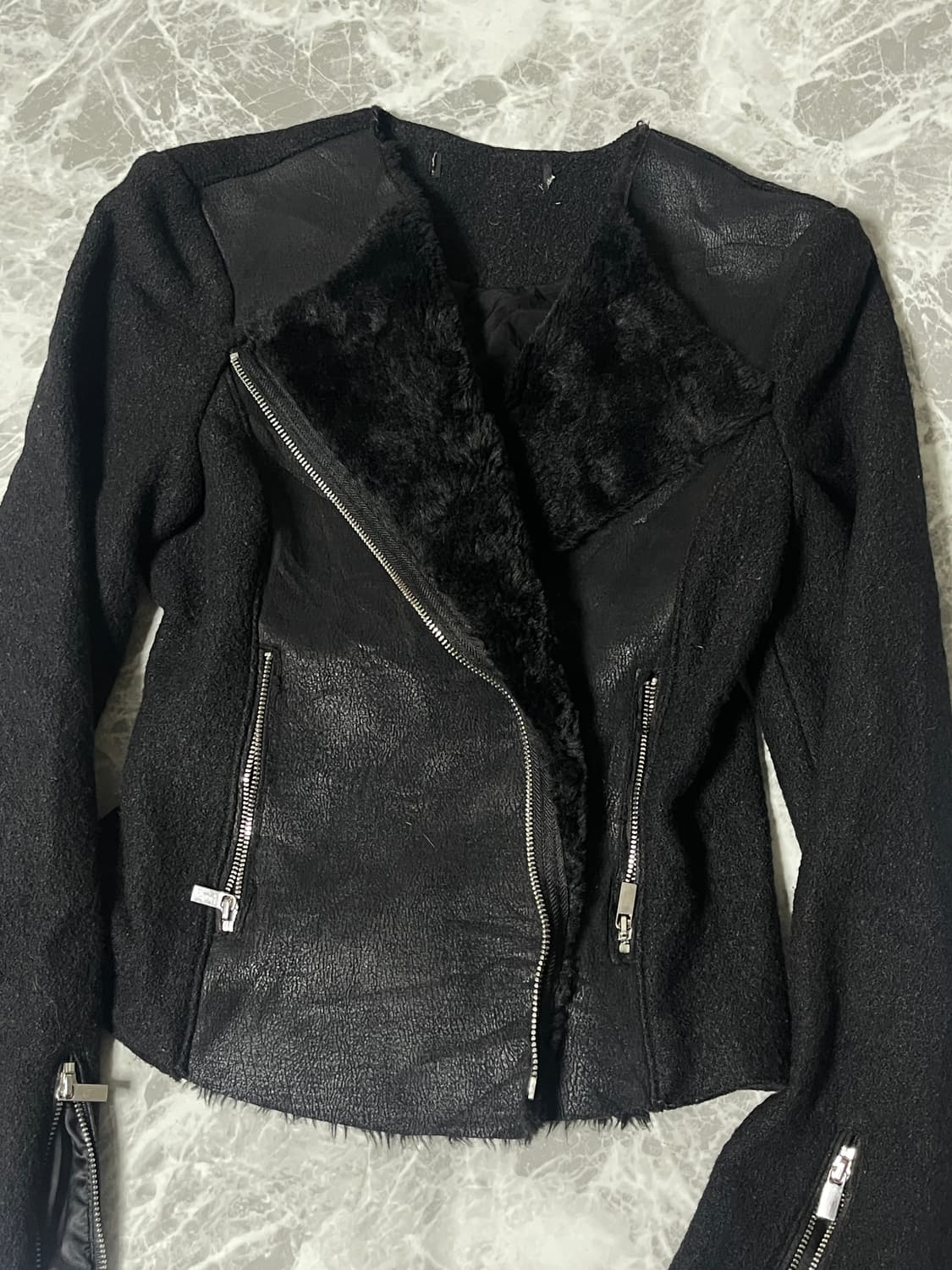 (Unknown)fur rider jacket 상품이미지2