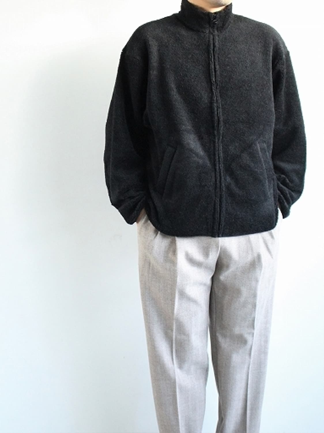 블럼스 blurhms 울 보아 자켓 블랙 상품이미지6