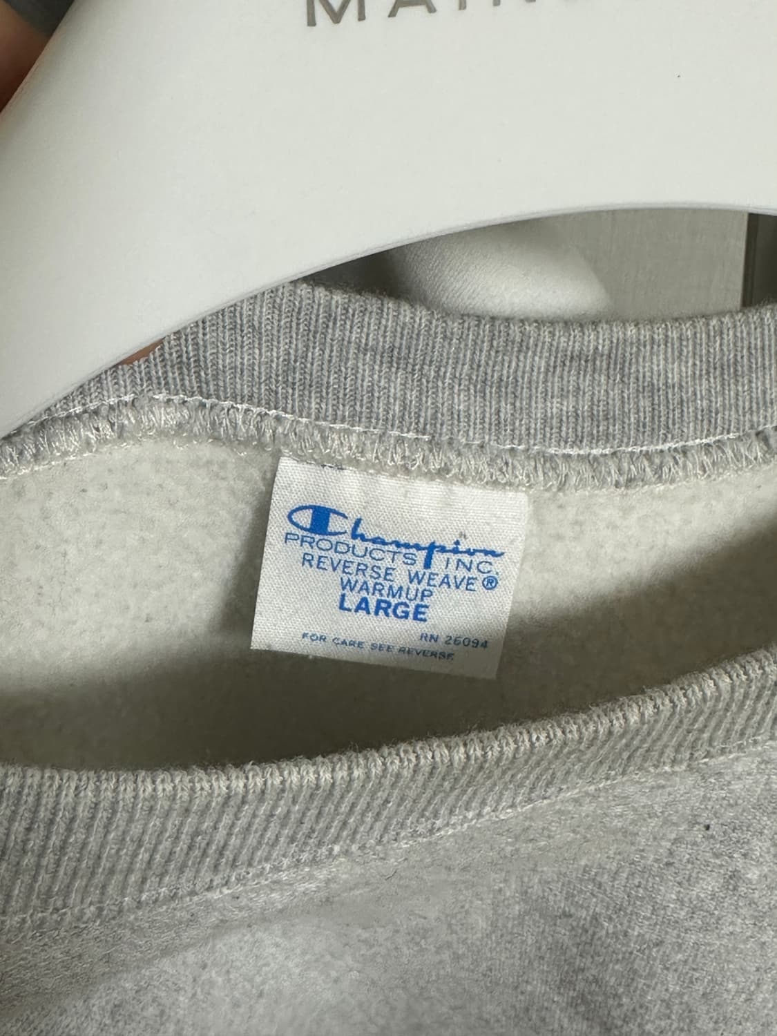 챔피온 재팬 블루택 리버스위브 스웻 셋업 (맨투맨, 바지) 상품이미지4