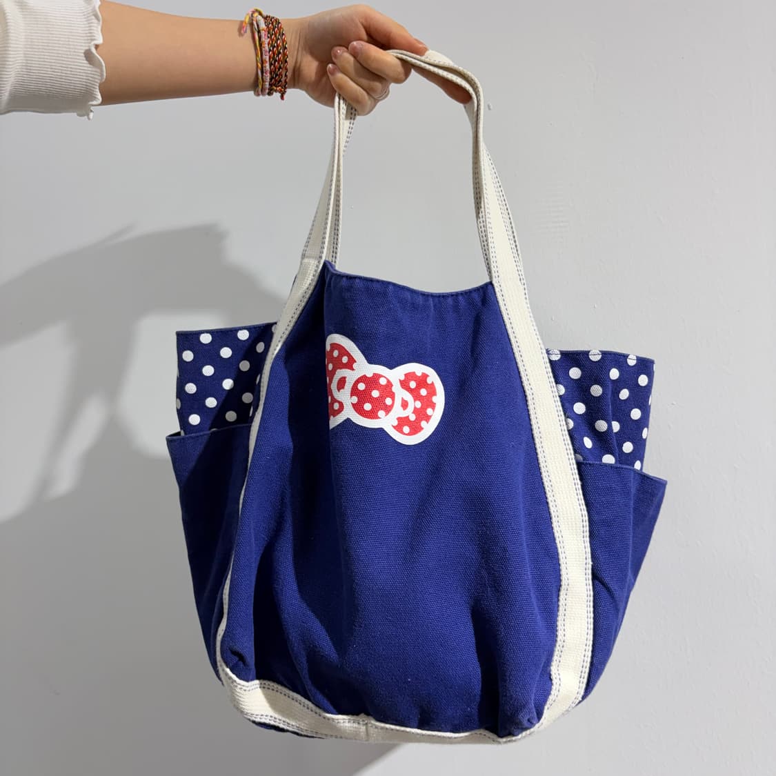 헬로키티 도트 땡땡이 숄더백 가방 상품이미지5