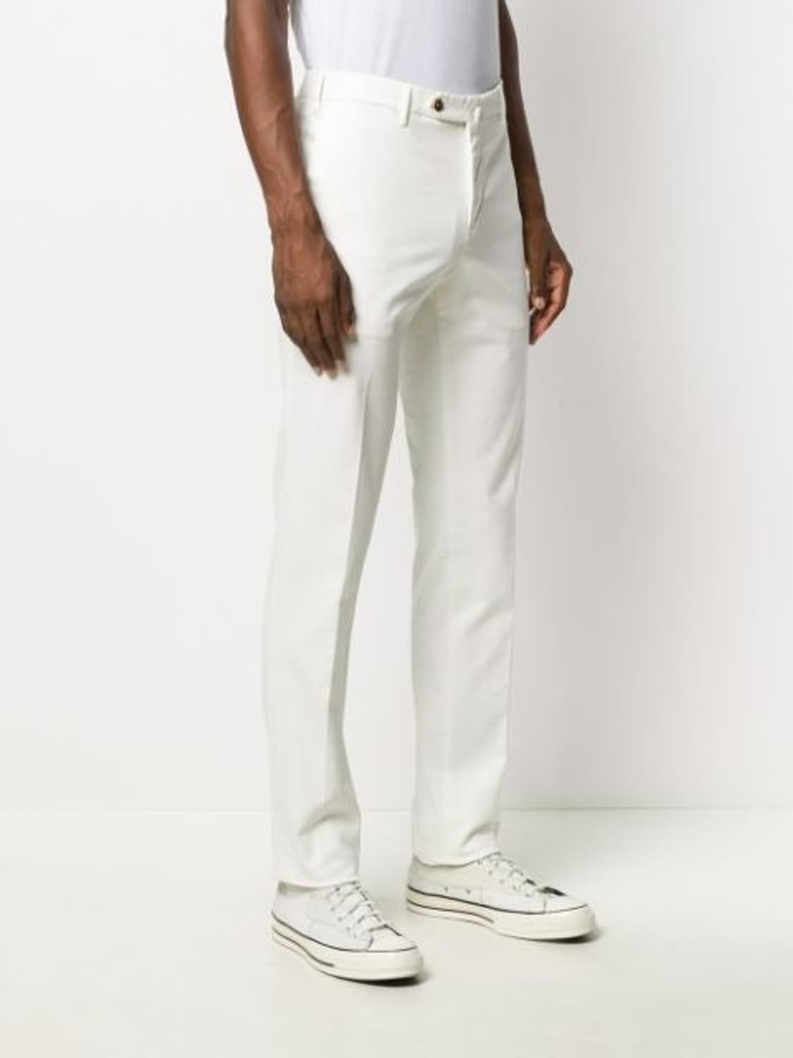 PT 01  x beams  별주  화이트 치노 팬츠 상품이미지10