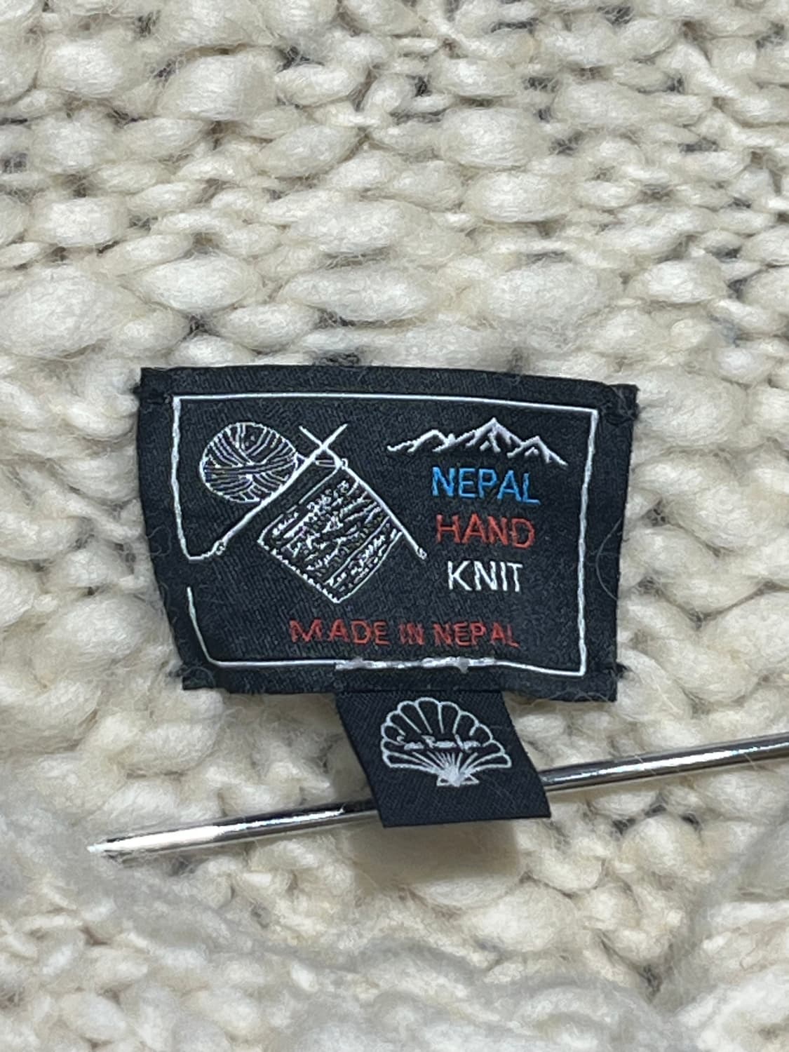 네팔제 코위찬 스웨터 니트 상품이미지5