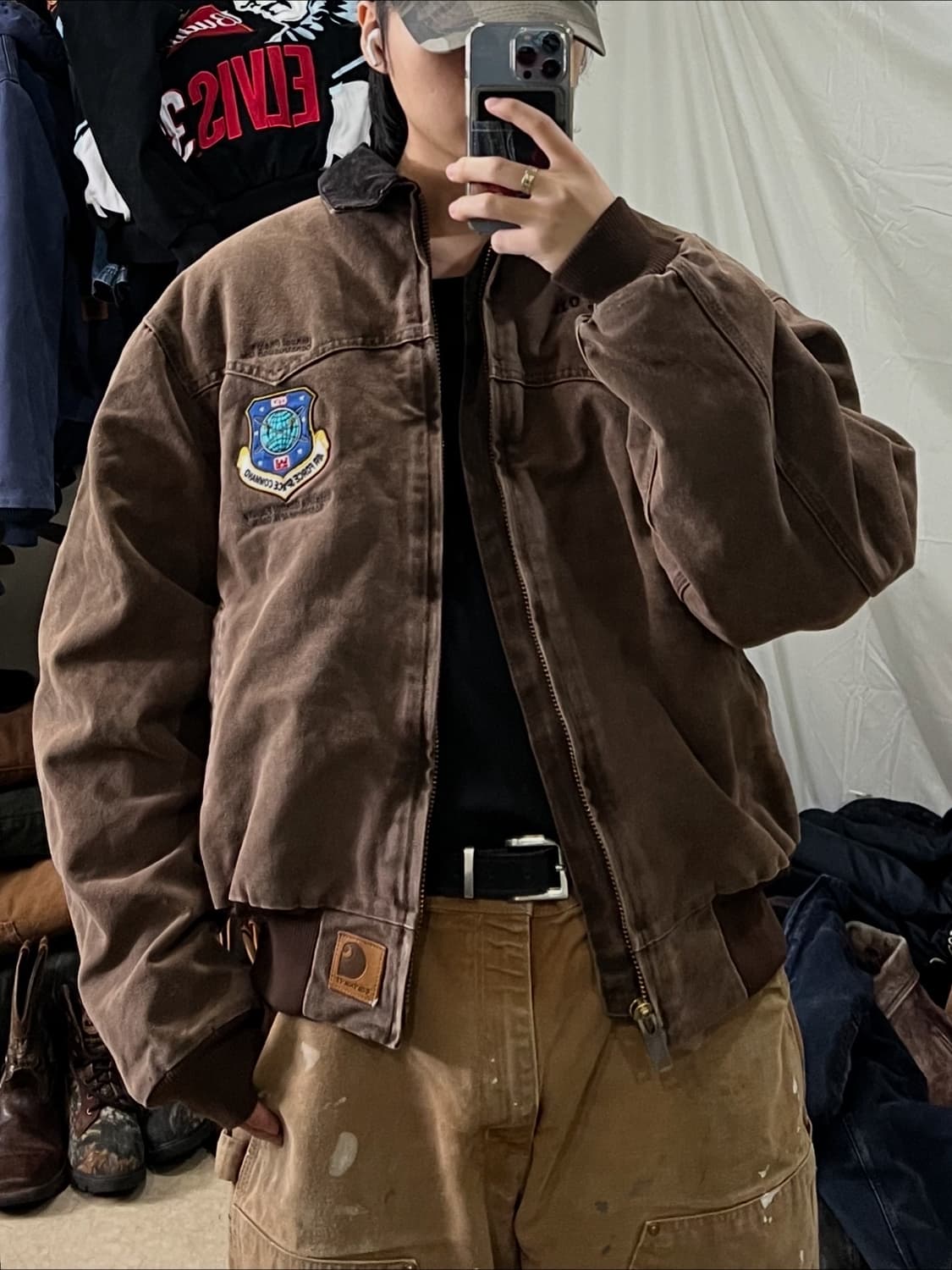 90s 칼하트 J14 산타페 자켓 상품이미지3