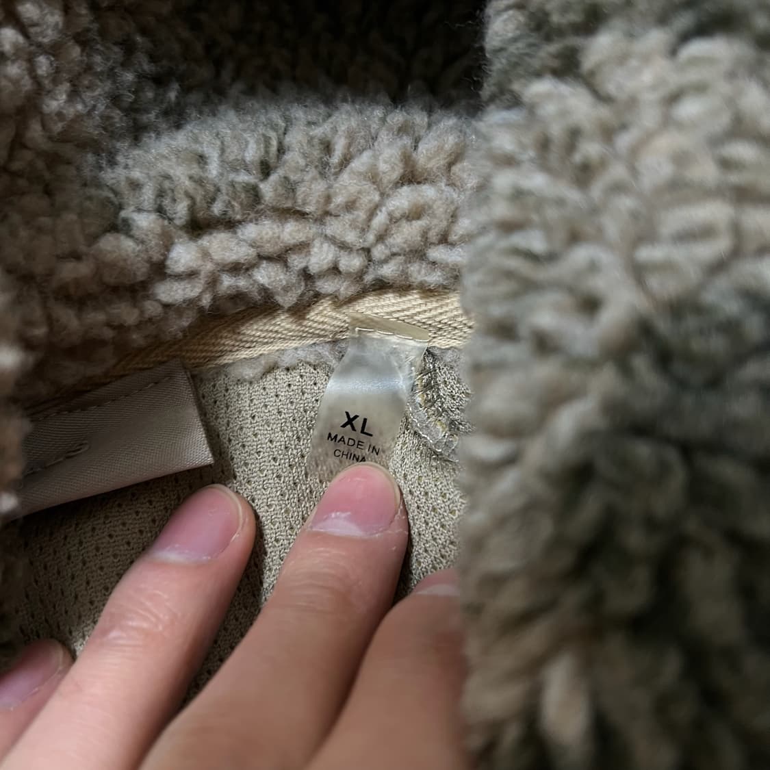 피어오브갓 에센셜 카모플라쥬 아노락 플리스 후리스 XL  상품이미지6