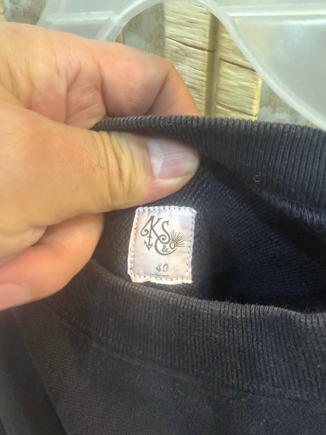 100-105/21ss 정품 캡틴선샤인 맨투맨 팝니다 상품이미지2