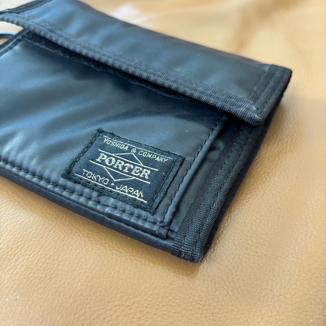 PORTER 포터 캡슐 폴딩 월렛 지갑 블랙 상품이미지5