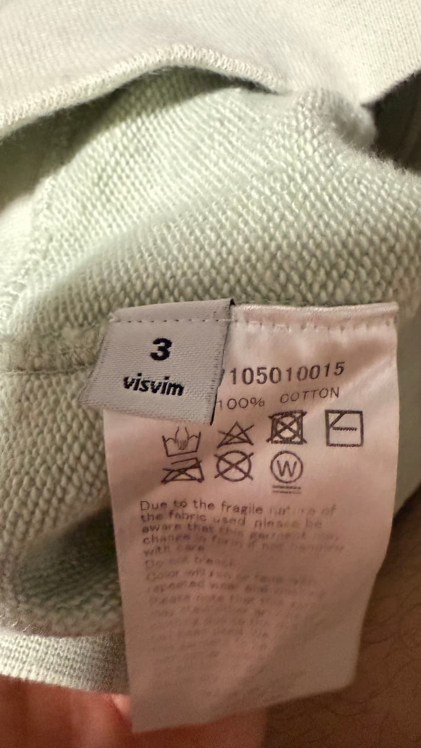 visvim 17fw jumbo crew sweat 3size 상품이미지3