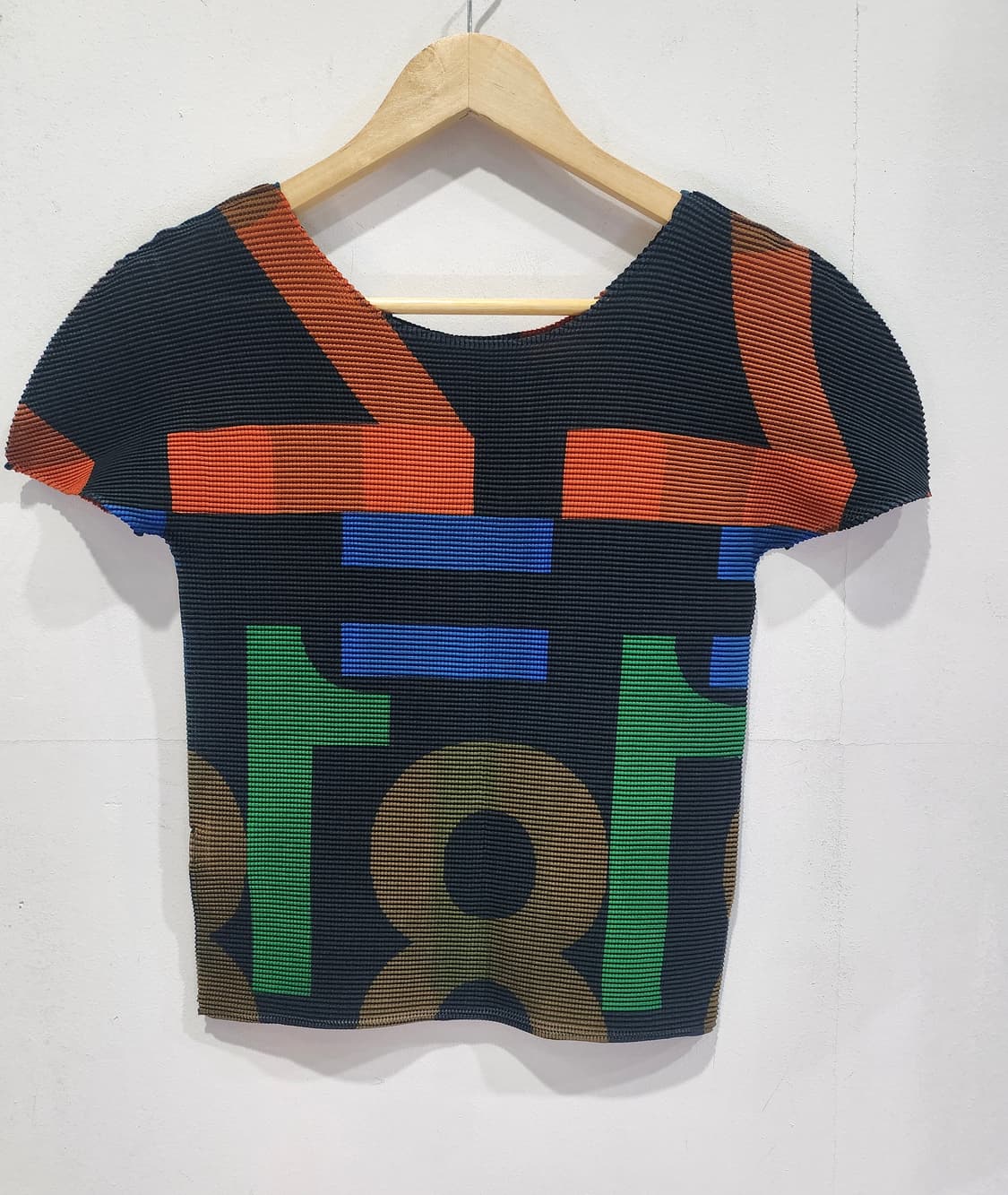 ISSEY MIYAKE me 넘버 반팔티 프리사이즈 정품 상품이미지1