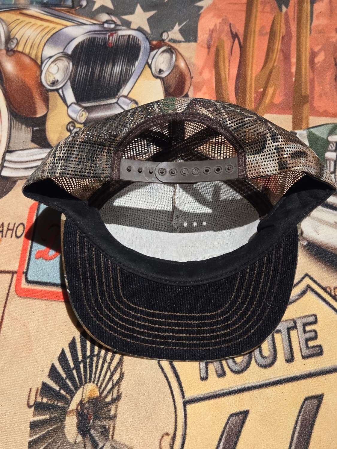 아리엘 USA 카모플라쥬 헌팅캡 상품이미지2