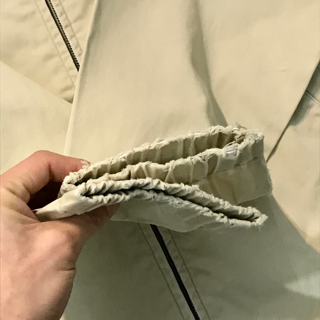 폴로랄프로렌 베이지 코튼 블루종 자켓 남성 115 빅사이즈  상품이미지8