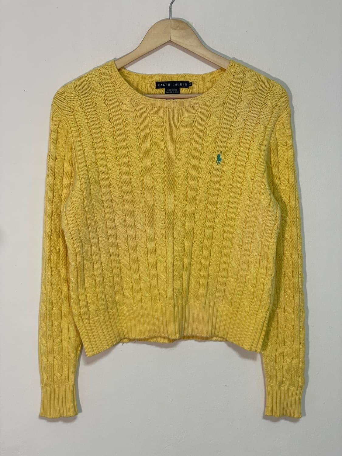 폴로 꽈배기 포니 니트
 상품이미지4