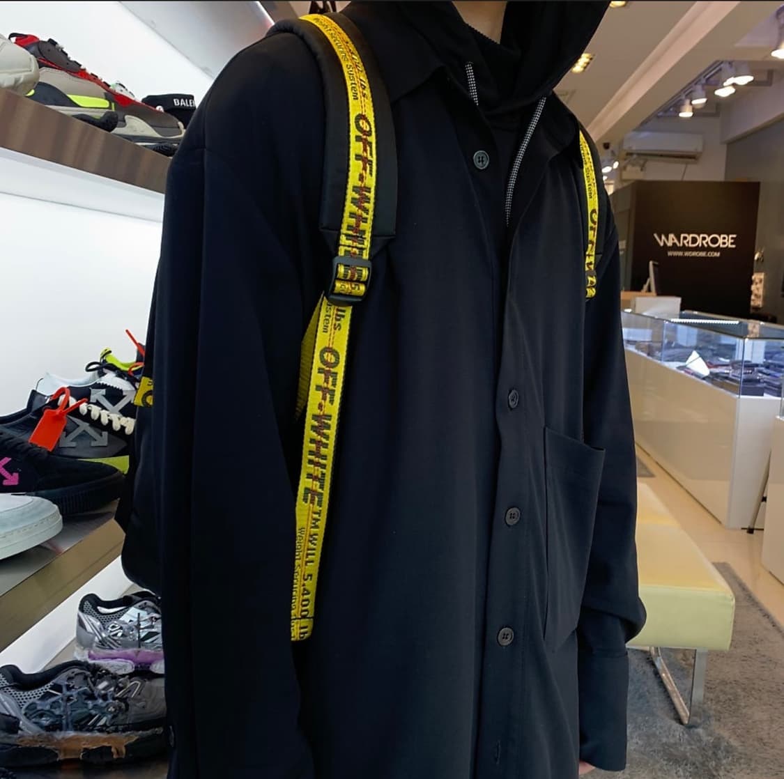 애로우 이지 나일론 백팩 블랙 상품이미지2