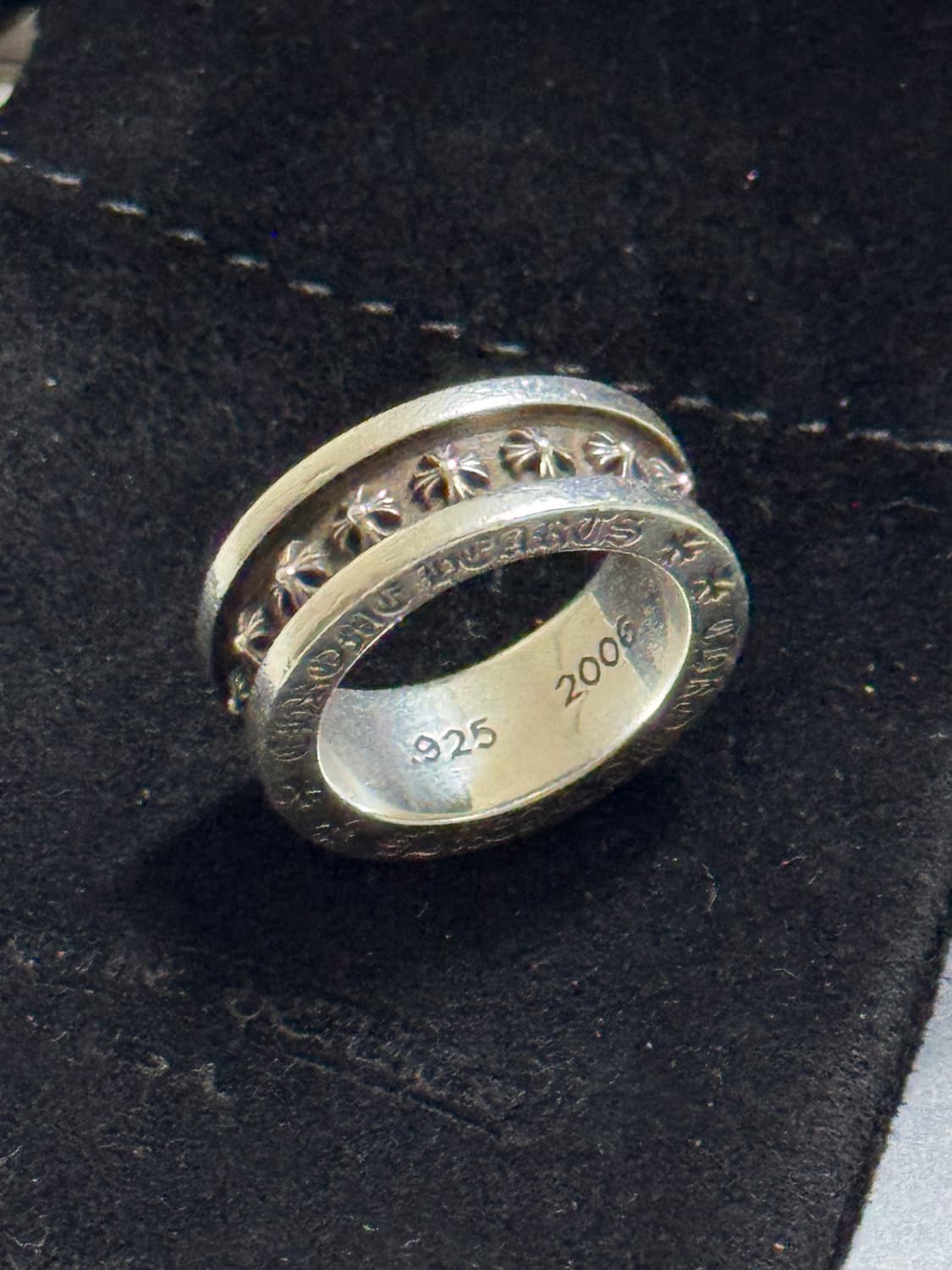 크롬하츠 미니 플러스링 US6 (청담) 상품이미지5