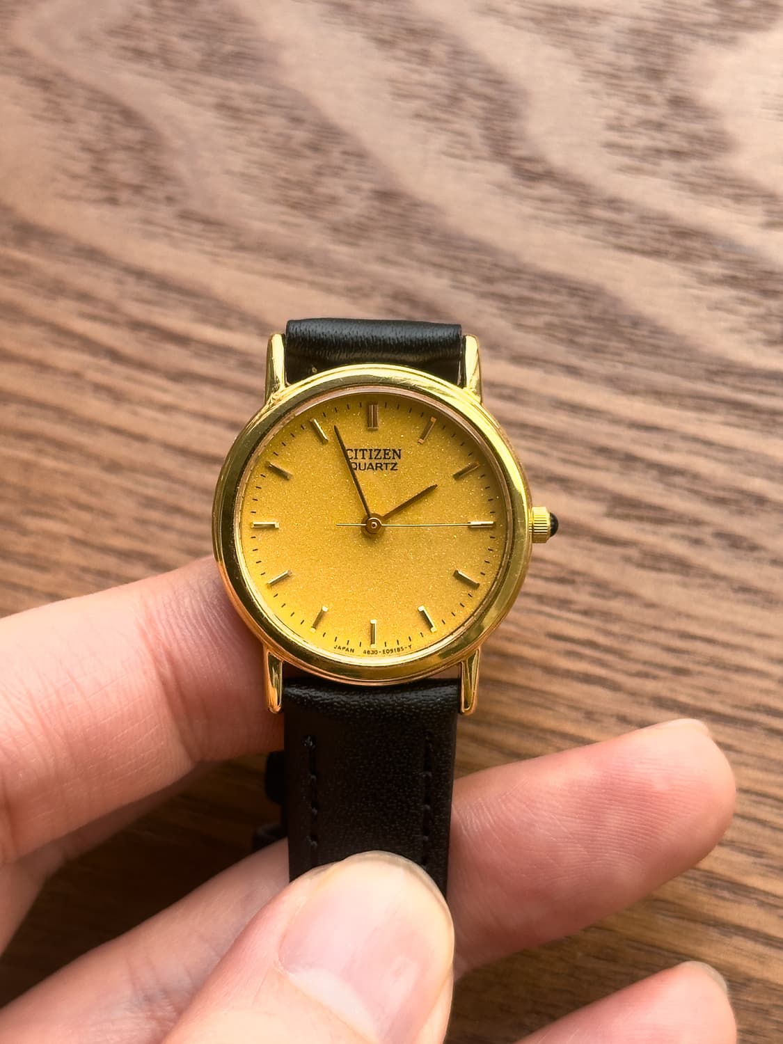[희귀] 시티즌 4634 골드 - 샴페인 갤럭시 다이얼 빈티지 레이디 상품이미지3