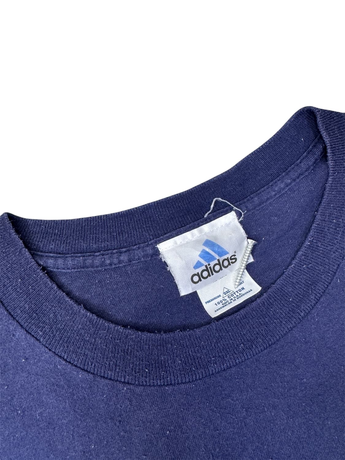 빈티지 00s 아디다스 뉴욕양키즈 네이비 티셔츠 2XL 상품이미지4