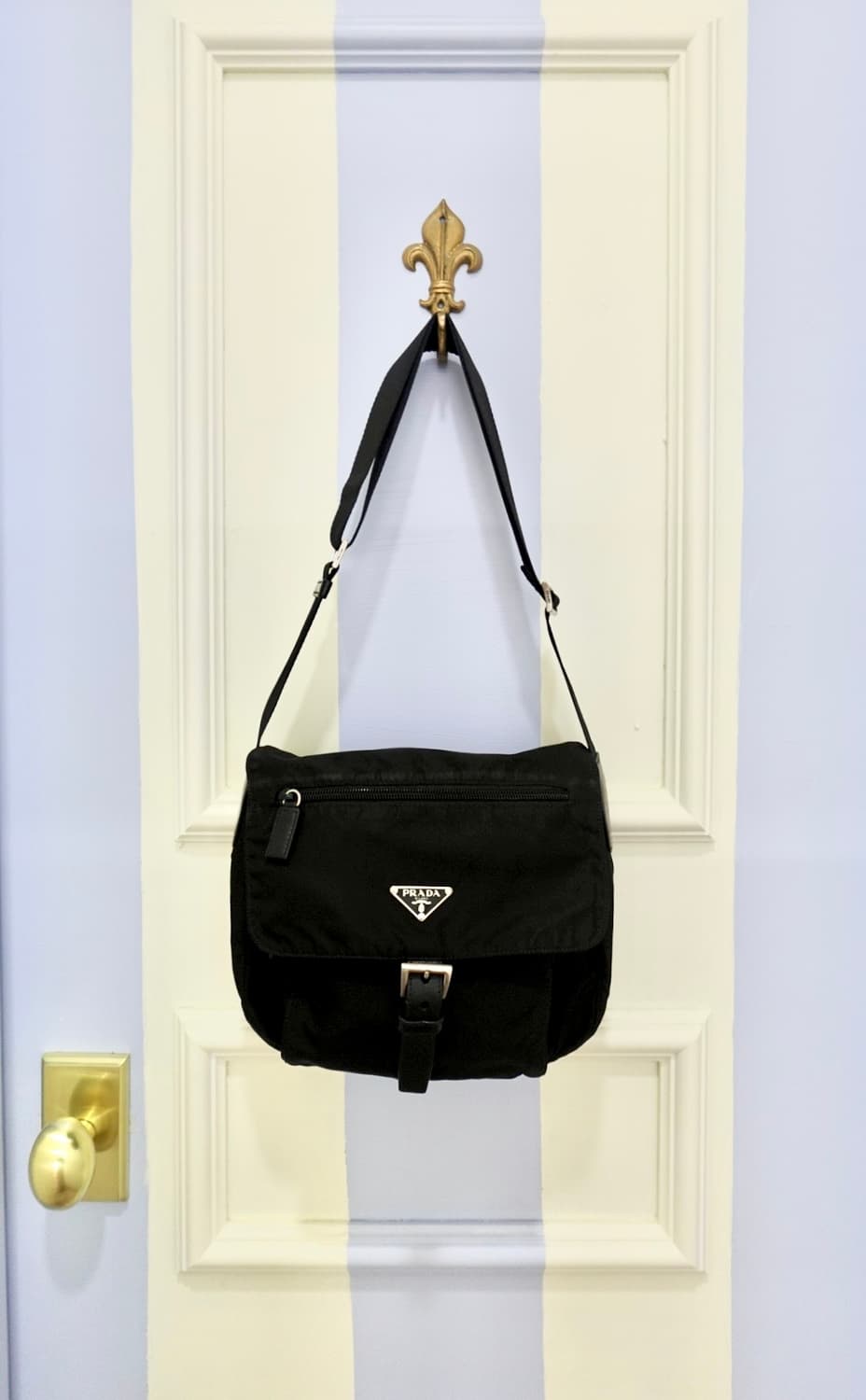 프라다 포코노 나일론 원버클 크로스백 (주우재백) 상품이미지1