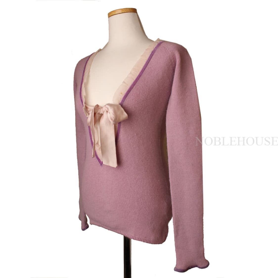 트윈셋 연보라 앙고라 니트 55 상품이미지2