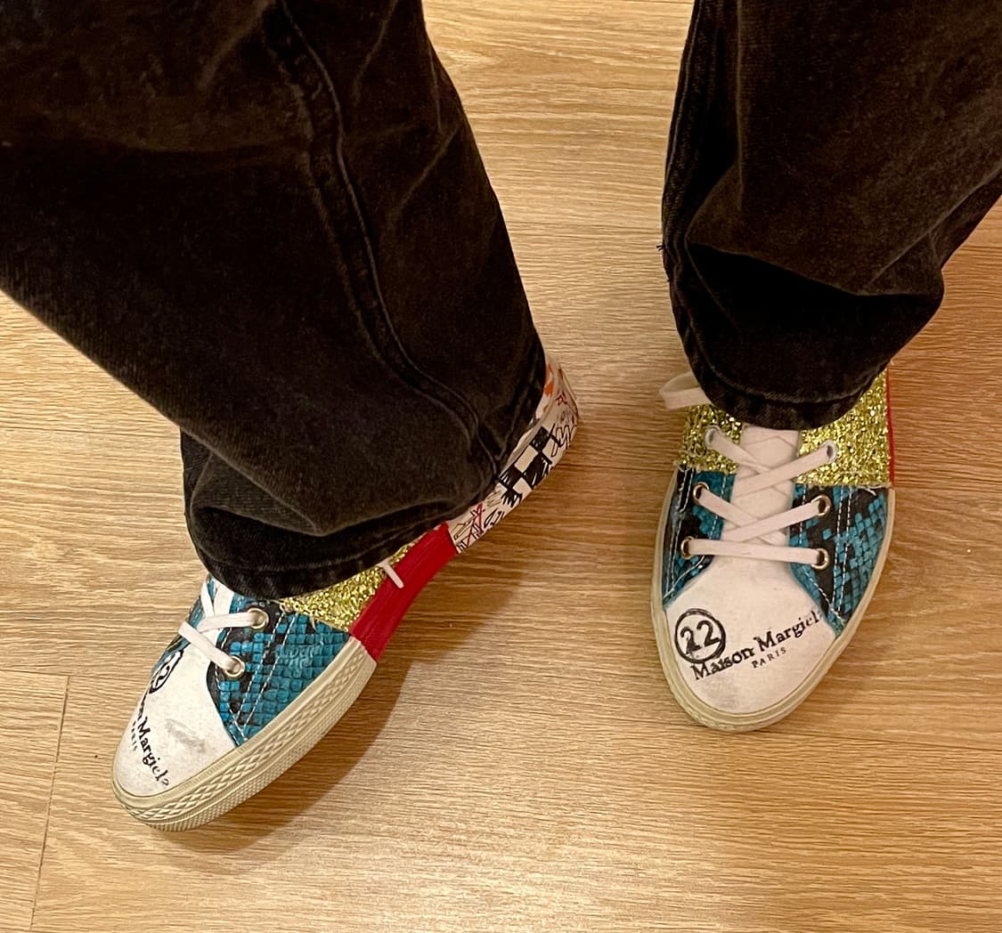 메종 마르지엘라 22로고스니커즈  240 상품이미지8