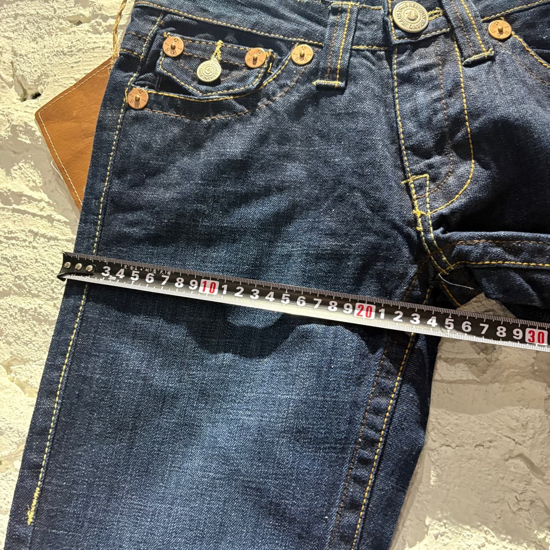 새상품)트루릴리젼 USA 부츠컷 데님팬츠 데드스탁 상품이미지10