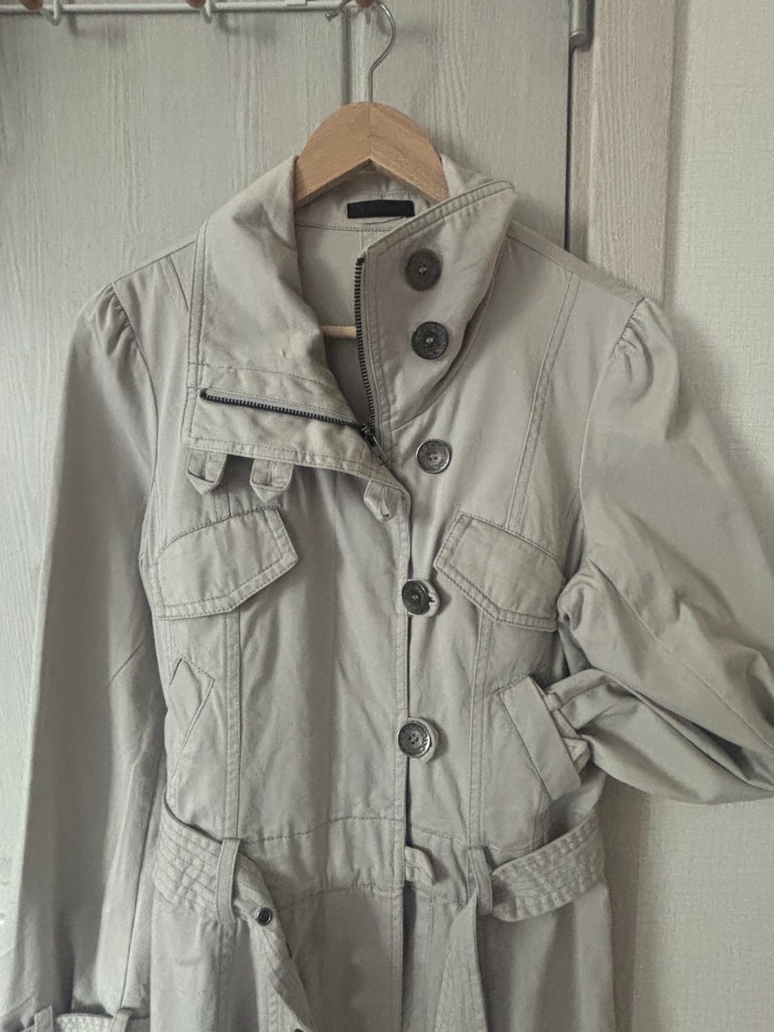 아메카지 야상 트렌치코트 상품이미지2