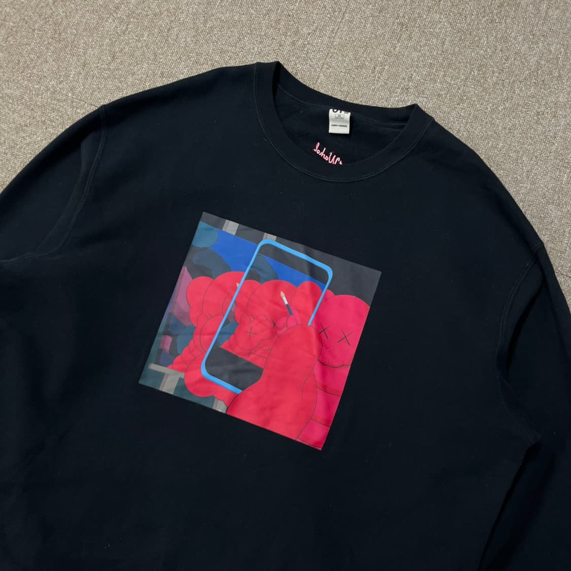 유니클로 x 카우스 x 워홀 콜라보  맨투맨 상품이미지3