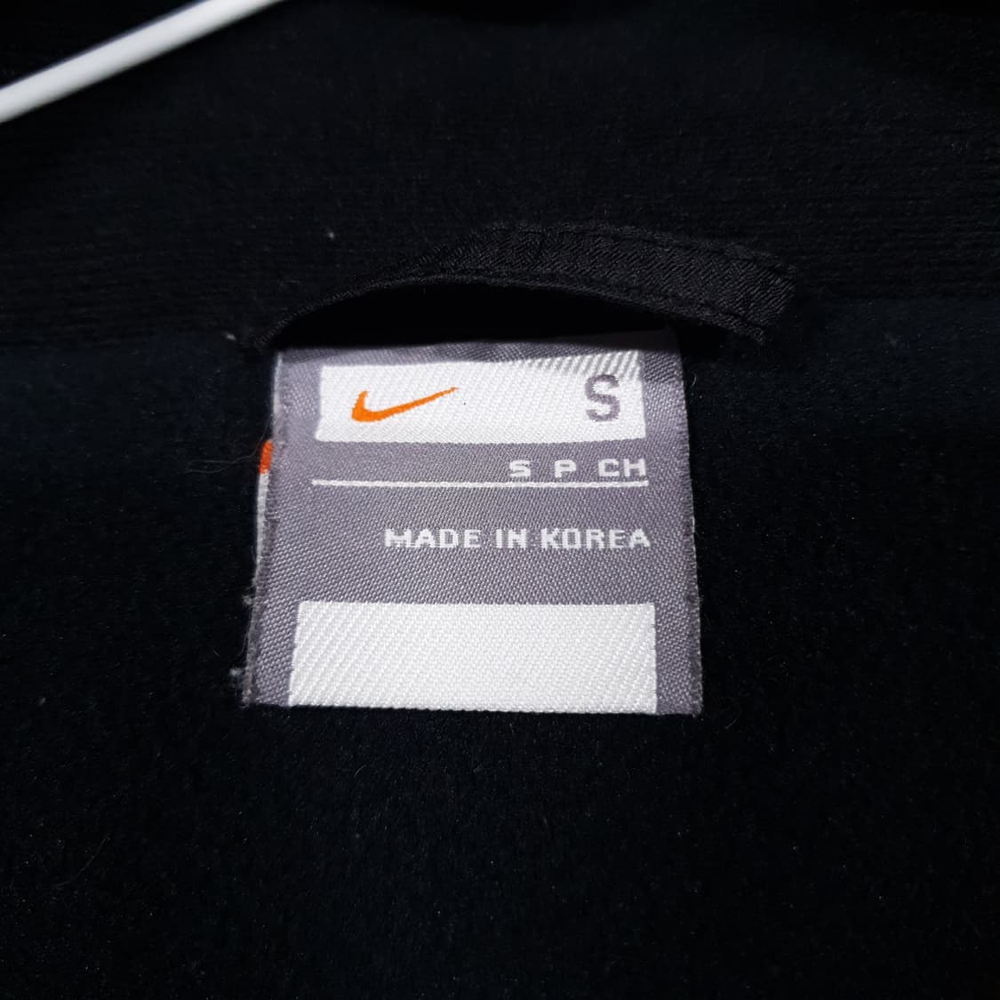 실측 L (100) 나이키 00s 맨유 박지성 후드 자켓 패딩 점퍼 블랙 상품이미지6