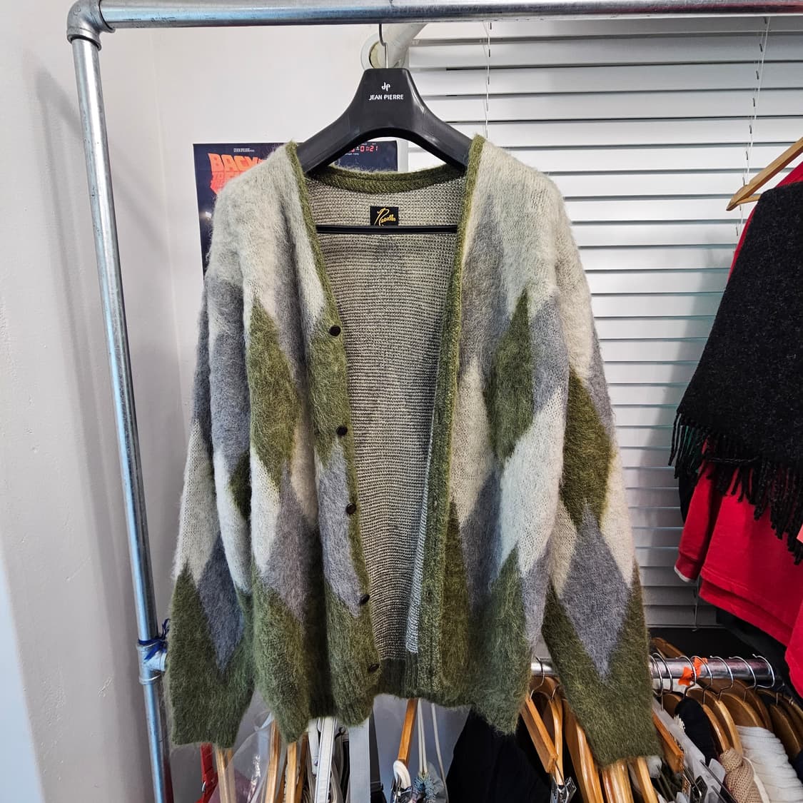 니들스 아가일 모헤어 니트 가디건 XL (스컬프 스토어 별주) 상품이미지7