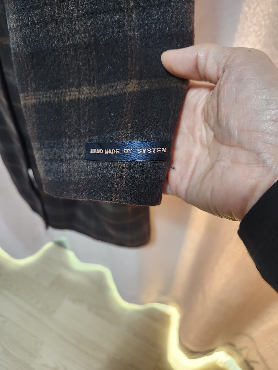 시스템  모(90%)양면핸드메이드코트 상품이미지6