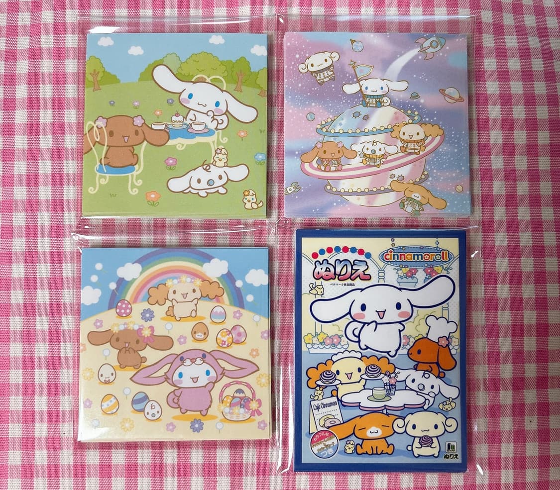 시나모롤 도무송 마감스티커 80장 상품이미지1